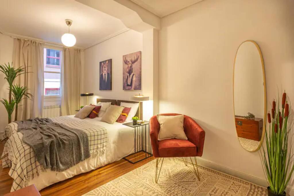Exclusivo Apartamento En El Casco Viejo Bilbao Esterno foto